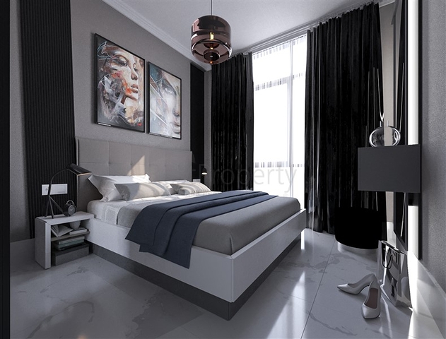 1+1 apartment in a new complex in Mahmutlar