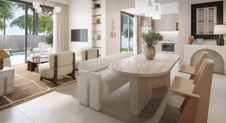 Luxury villa complex in Dubai Land area 