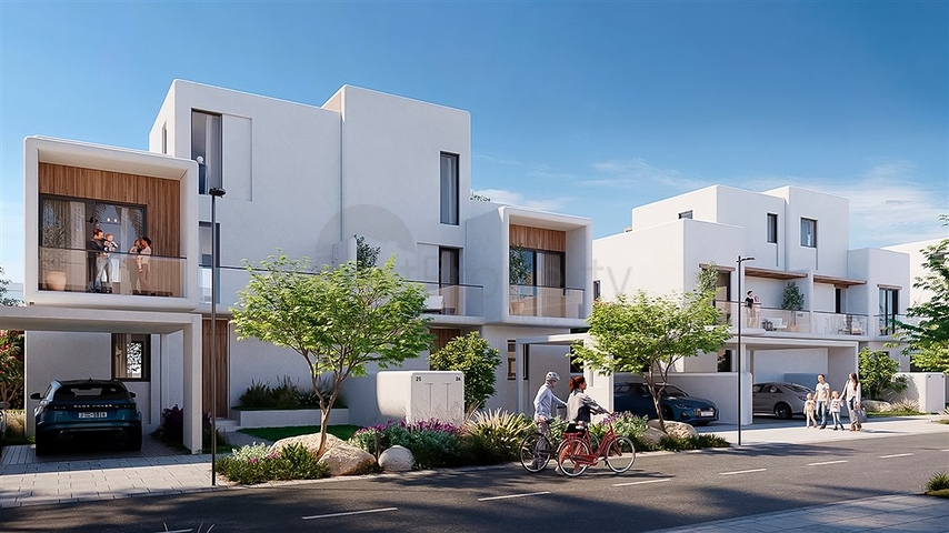 Luxury villa complex in Dubai Land area 