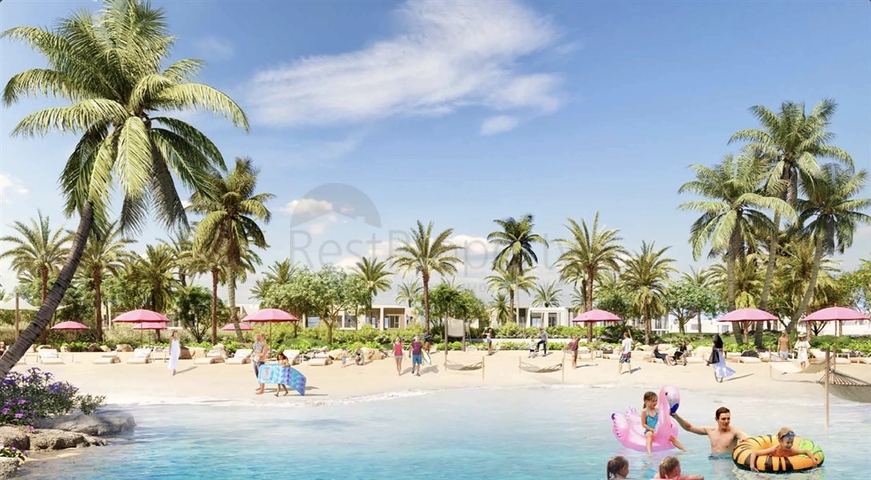 Luxury villa complex in Dubai Land area 