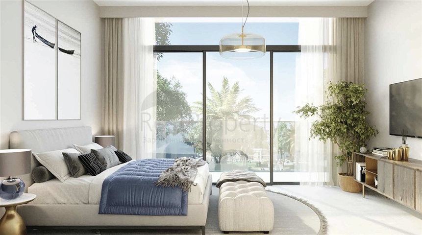 Exclusive gated community with crystal lagoon in Dubai South