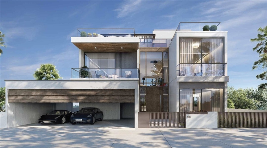 Exclusive gated community with crystal lagoon in Dubai South