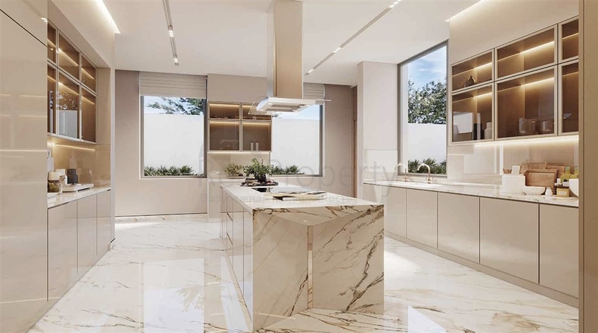 Exclusive gated community with crystal lagoon in Dubai South