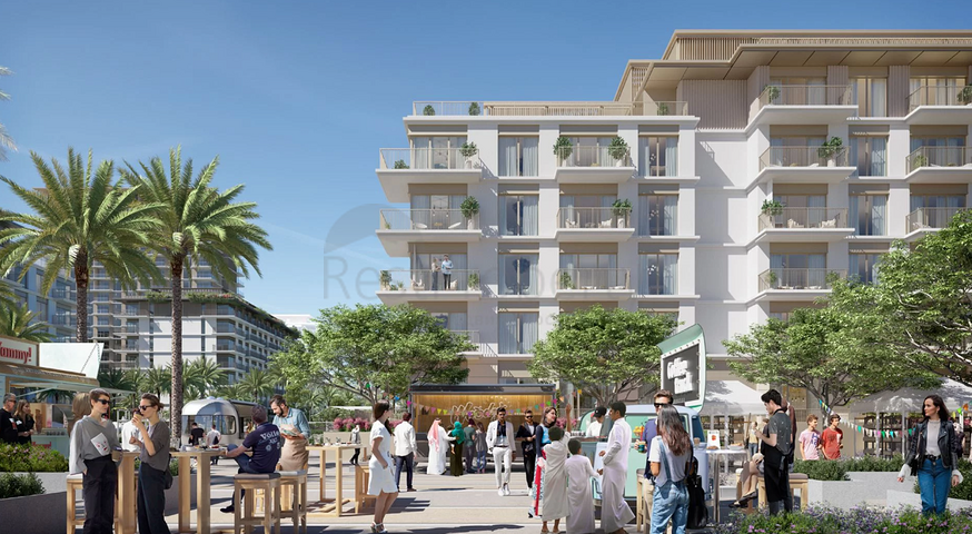 New residential complex on the first coastline in Dubai