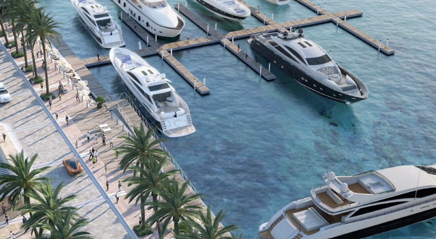 New residential complex on the first coastline in Dubai