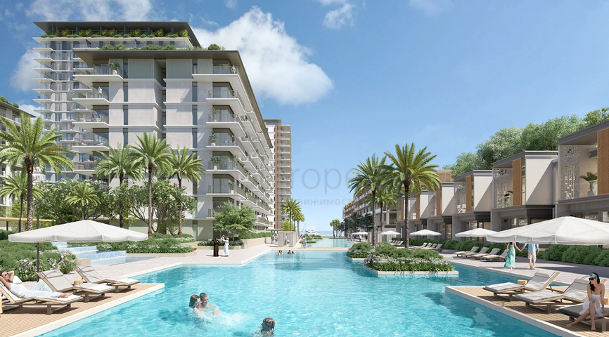 New residential complex on the first coastline in Dubai