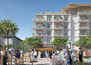 New residential complex on the first coastline in Dubai