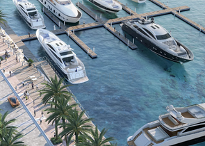 New residential complex on the first coastline in Dubai