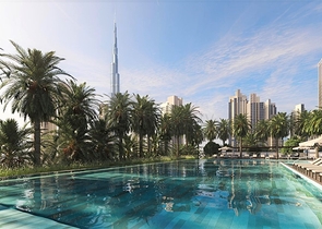 New premium residential complex in the central Business Bay area