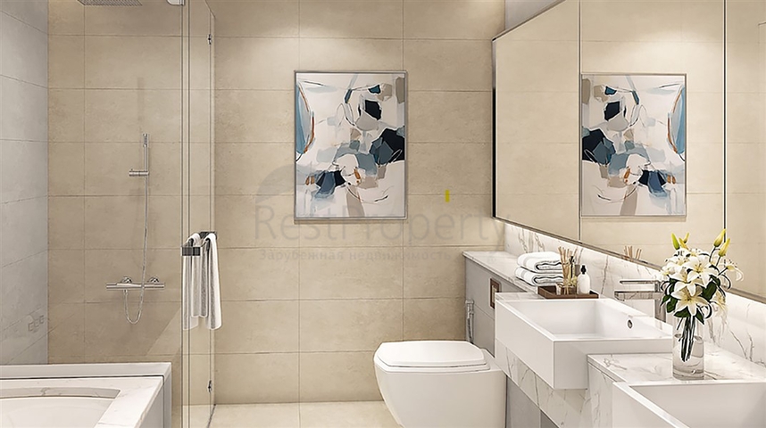 Luxury residential project in Dubai Water Canal, 5 minutes from the beach