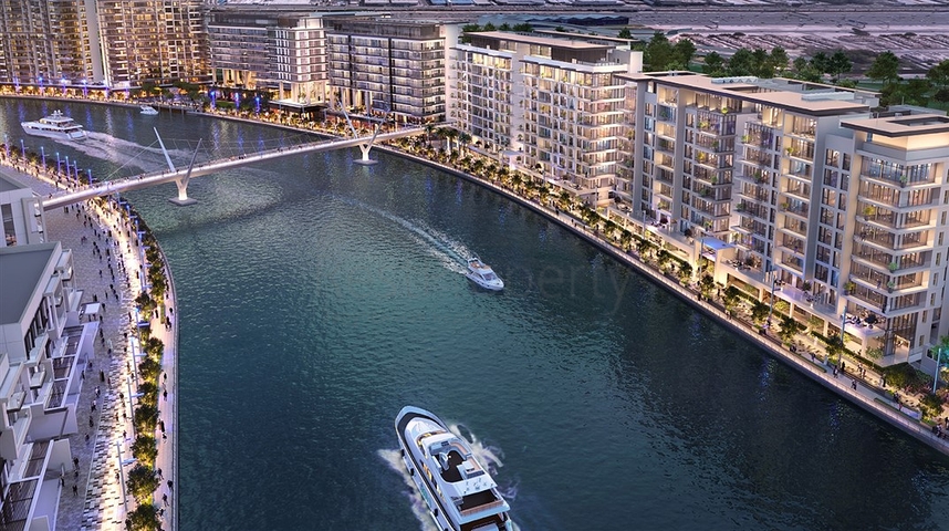Luxury residential project in Dubai Water Canal, 5 minutes from the beach