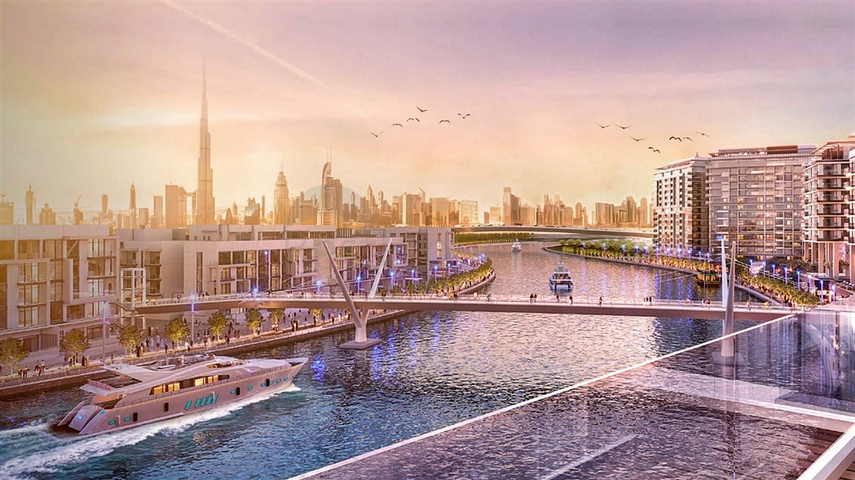 Luxury residential project in Dubai Water Canal, 5 minutes from the beach
