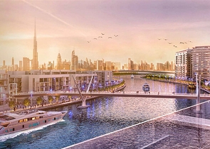 Luxury residential project in Dubai Water Canal, 5 minutes from the beach