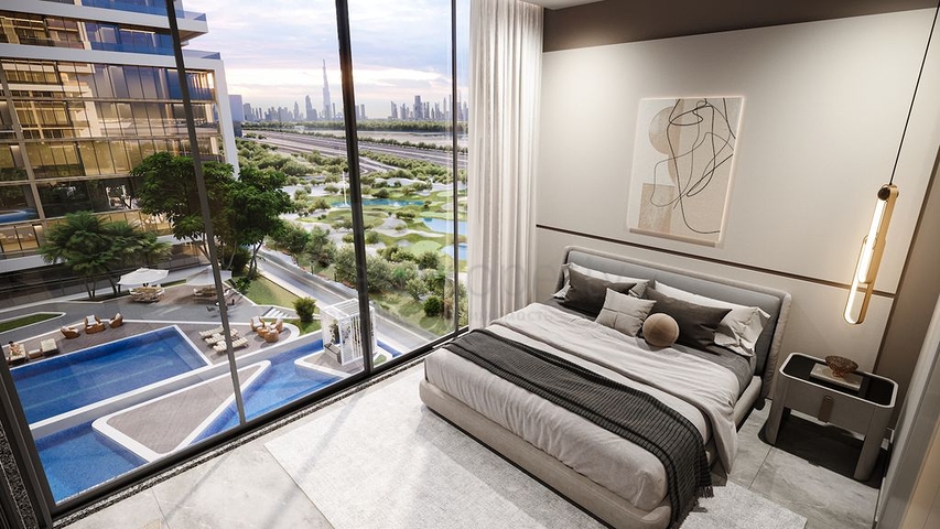 Exclusive residential project in one of the most prestigious areas of Dubai with parks and gardens