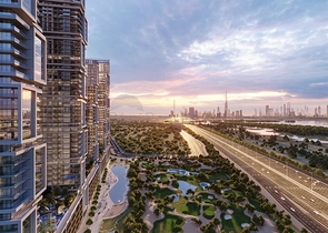 Exclusive residential project in one of the most prestigious areas of Dubai with parks and gardens