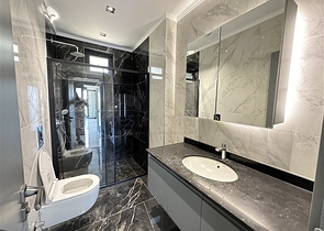 Five-room duplex for citizenship with direct sea and mountain views