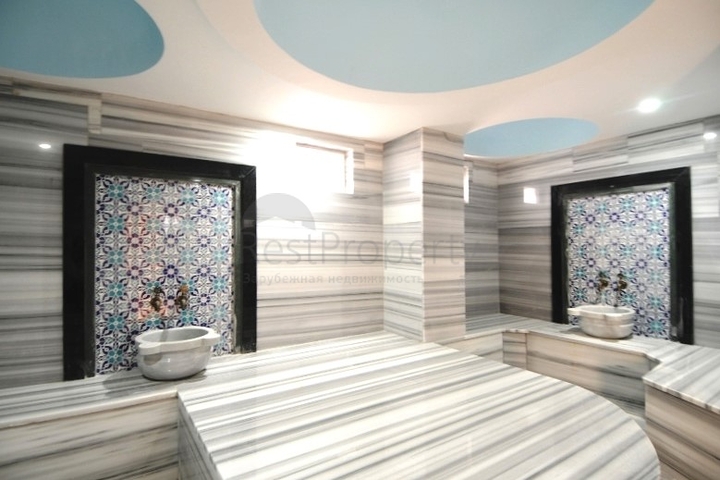 A 2+1 apartment in the Kestel area, just 50 m from the sea