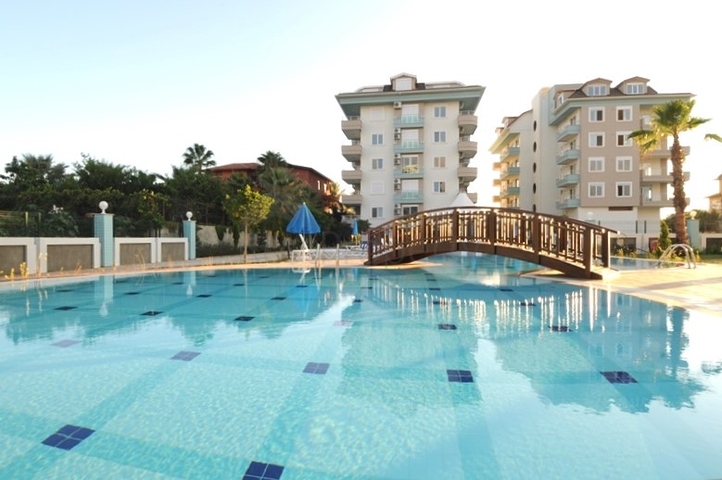 A 2+1 apartment in the Kestel area, just 50 m from the sea