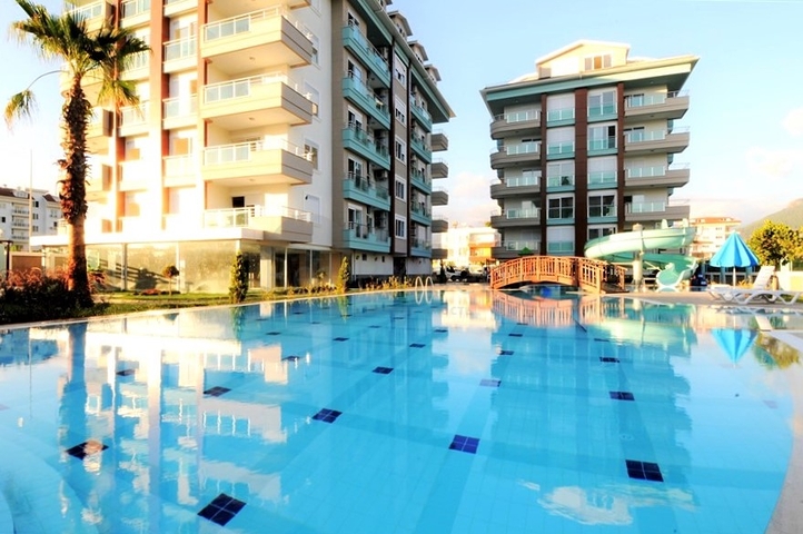 A 2+1 apartment in the Kestel area, just 50 m from the sea