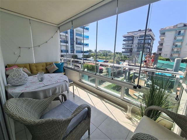 A 2+1 apartment in the Kestel area, just 50 m from the sea