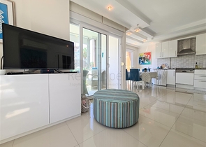 A 2+1 apartment in the Kestel area, just 50 m from the sea