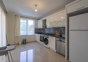 Spacious two-bedroom apartment within walking distance to the sea