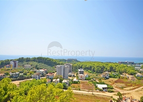Apartments with sea view in a new complex in Avsallar district