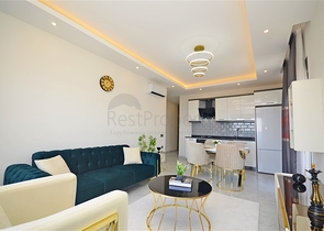 Apartments with sea view in a new complex in Avsallar district