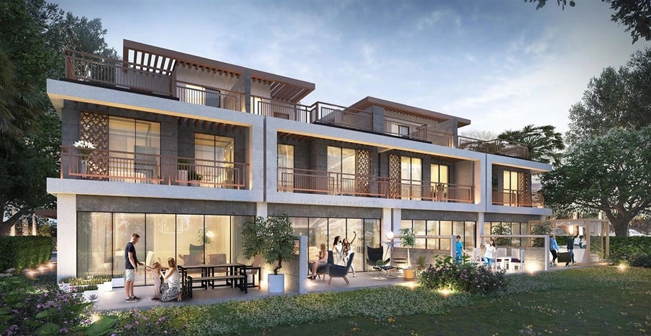 A comfortable project with a collection of townhouses in the Damac Hills 2 area