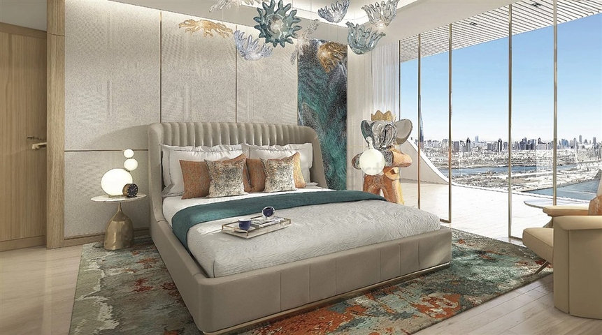 Designer apartments on the first coast overlooking the Persian Gulf