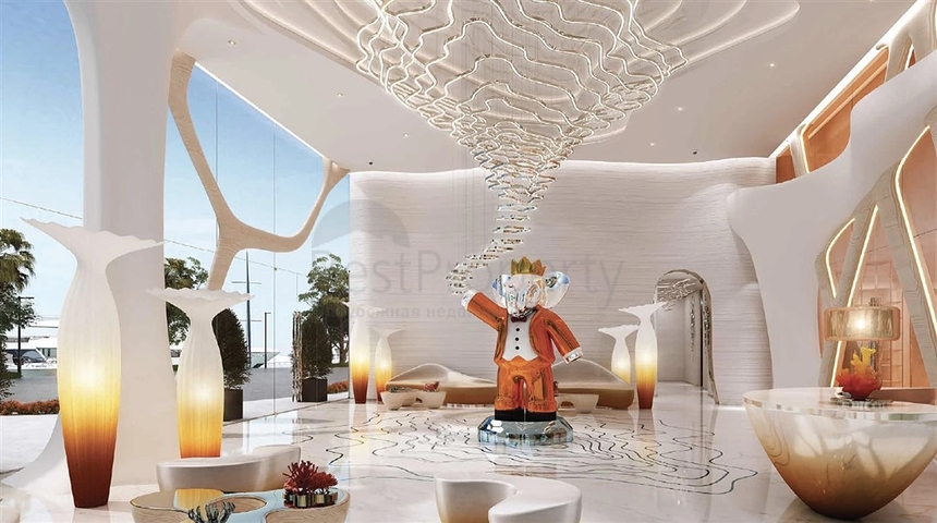 Designer apartments on the first coast overlooking the Persian Gulf