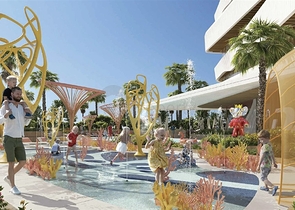 Designer apartments on the first coast overlooking the Persian Gulf