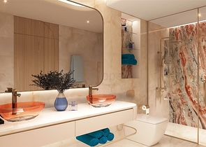 Designer apartments on the first coast overlooking the Persian Gulf