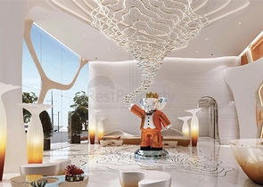 Designer apartments on the first coast overlooking the Persian Gulf