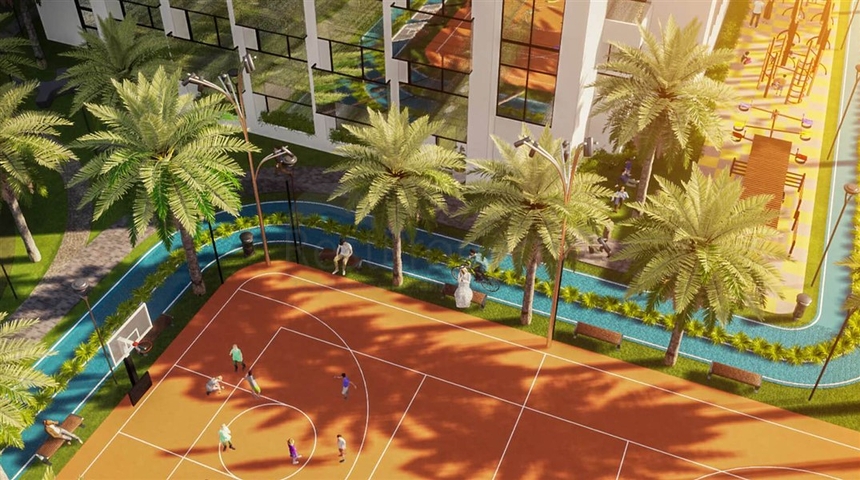 A 29-storey complex in a lively area of Dubai- Jumeirah Village Triangle