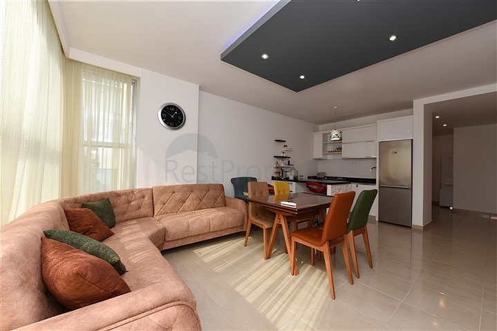 Furnished 2+1 apartment in Mahmutlar district