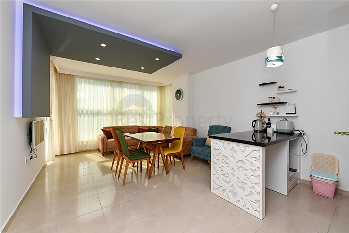 Furnished 2+1 apartment in Mahmutlar district