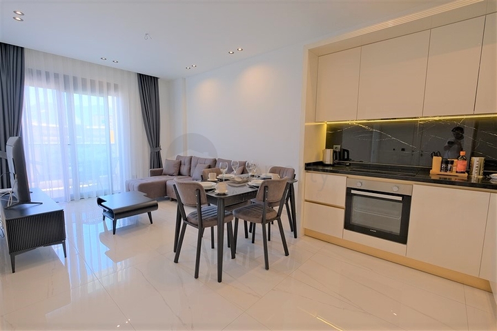 1+1 apartment in an elite residential complex in the Oba area, which is open for residence permits