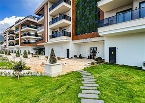 1+1 apartment in an elite residential complex in the Oba area, which is open for residence permits