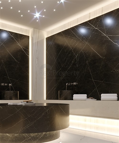 1+1 apartment in a luxury complex under construction