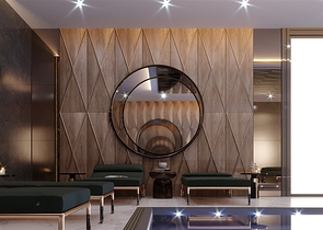 1+1 apartment in a luxury complex under construction