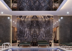 1+1 apartment in a luxury complex under construction