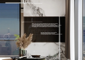 1+1 apartment in a luxury complex under construction