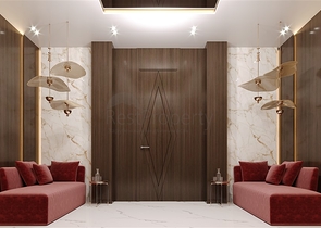 1+1 apartment in a luxury complex under construction