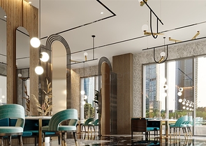 1+1 apartment in a luxury complex under construction