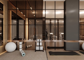 1+1 apartment in a luxury complex under construction