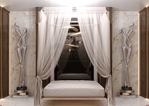 1+1 apartment in a luxury complex under construction