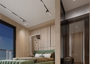 1+1 apartment in a luxury complex under construction