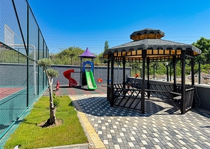 Two bedroom apartment in the area with the best sandy beach in Avsallar