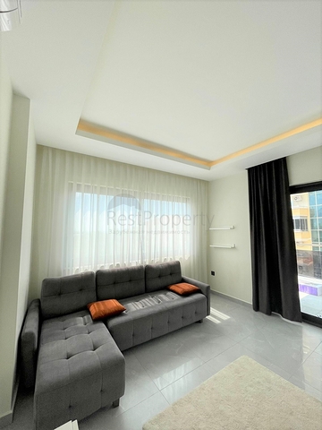 Furnished 1+1 apartment in Mahmutlar